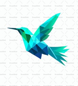 Geometrischer Kolibri